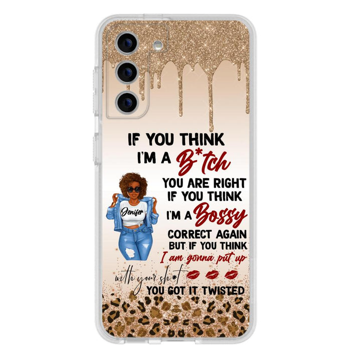 Custom Personalized Someone Called Me A Bitch Phone Case - Case For iPhone and Samsung Models