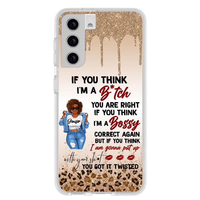 Custom Personalized Someone Called Me A Bitch Phone Case - Case For iPhone and Samsung Models