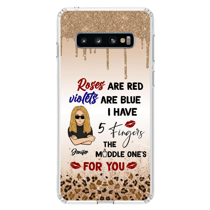 Custom Personalized iPhone and Samsung Case - Gift For Birthday/ Friends - Rose Are Red, Violets Are Blue