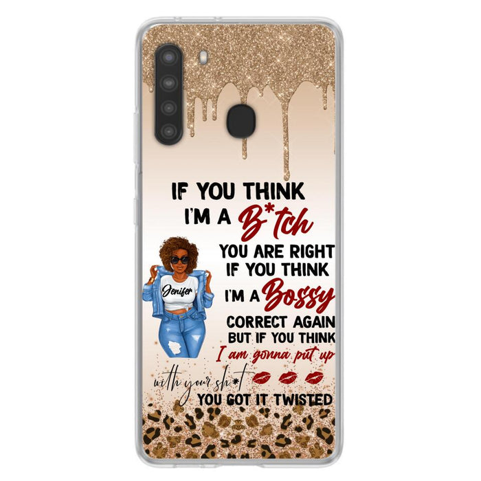 Custom Personalized Someone Called Me A Bitch Phone Case - Case For iPhone and Samsung Models