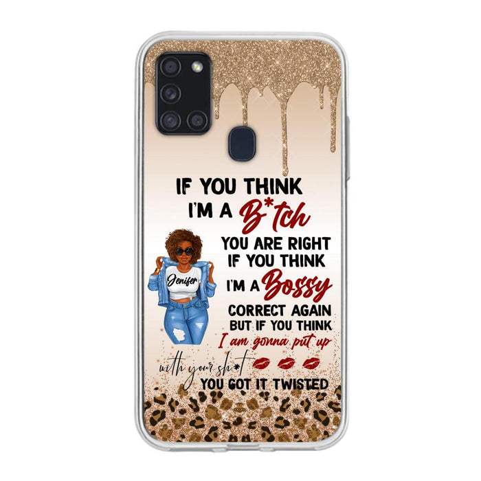 Custom Personalized Someone Called Me A Bitch Phone Case - Case For iPhone and Samsung Models