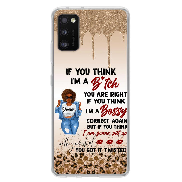 Custom Personalized Someone Called Me A Bitch Phone Case - Case For iPhone and Samsung Models