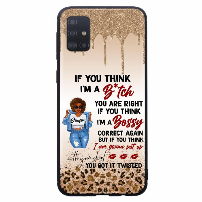 Custom Personalized Someone Called Me A Bitch Phone Case - Case For iPhone and Samsung Models