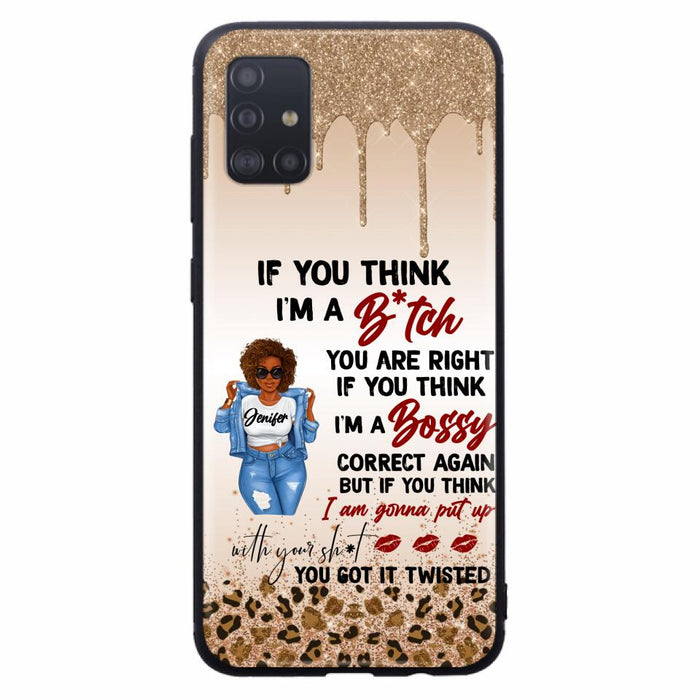 Custom Personalized Someone Called Me A Bitch Phone Case - Case For iPhone and Samsung Models