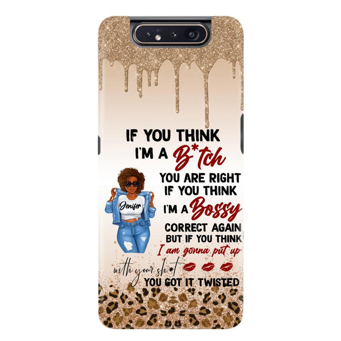 Custom Personalized Someone Called Me A Bitch Phone Case - Case For iPhone and Samsung Models