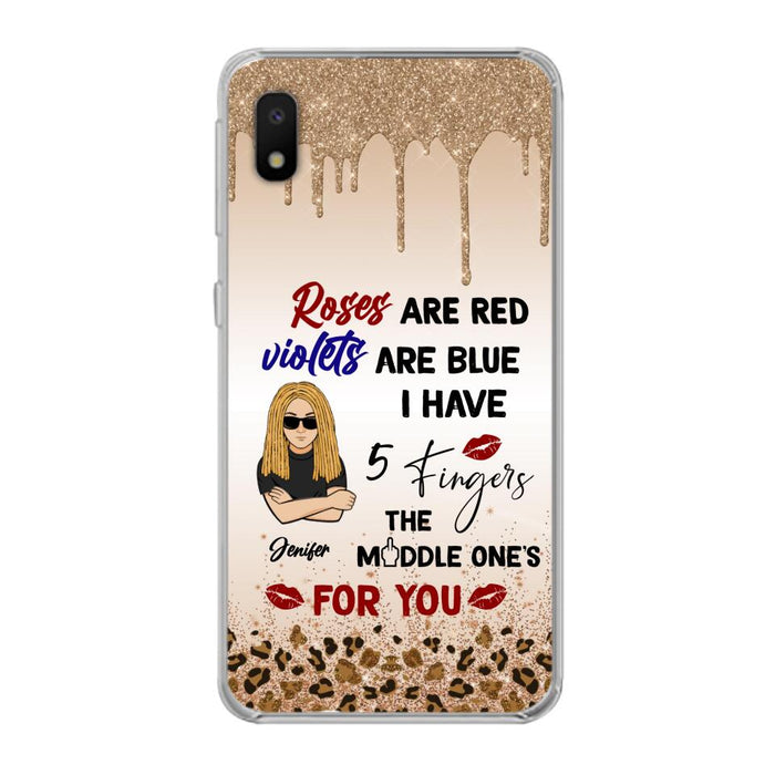 Custom Personalized iPhone and Samsung Case - Gift For Birthday/ Friends - Rose Are Red, Violets Are Blue