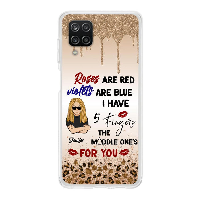 Custom Personalized iPhone and Samsung Case - Gift For Birthday/ Friends - Rose Are Red, Violets Are Blue