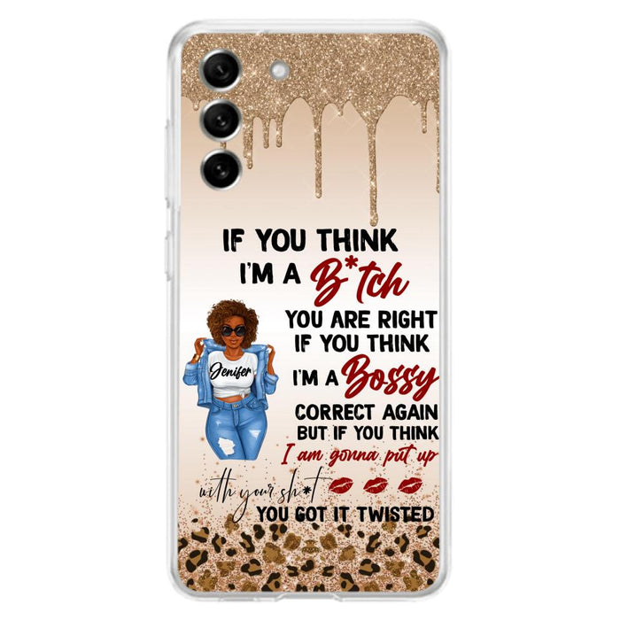 Custom Personalized Someone Called Me A Bitch Phone Case - Case For iPhone and Samsung Models