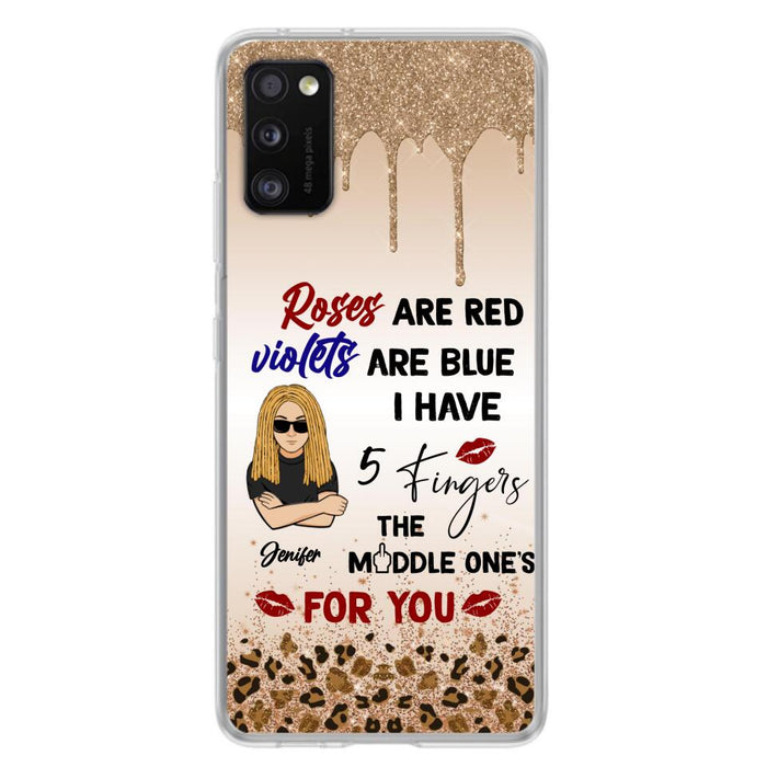 Custom Personalized iPhone and Samsung Case - Gift For Birthday/ Friends - Rose Are Red, Violets Are Blue