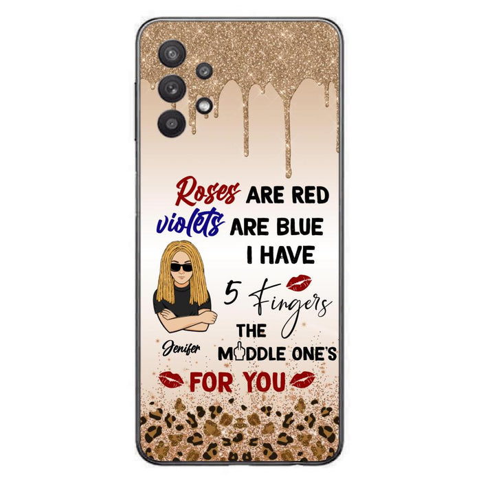 Custom Personalized iPhone and Samsung Case - Gift For Birthday/ Friends - Rose Are Red, Violets Are Blue