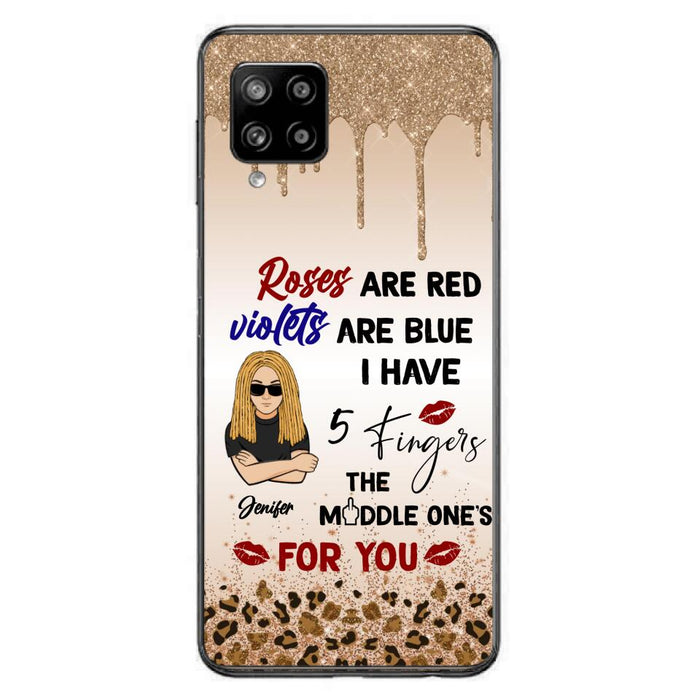 Custom Personalized iPhone and Samsung Case - Gift For Birthday/ Friends - Rose Are Red, Violets Are Blue