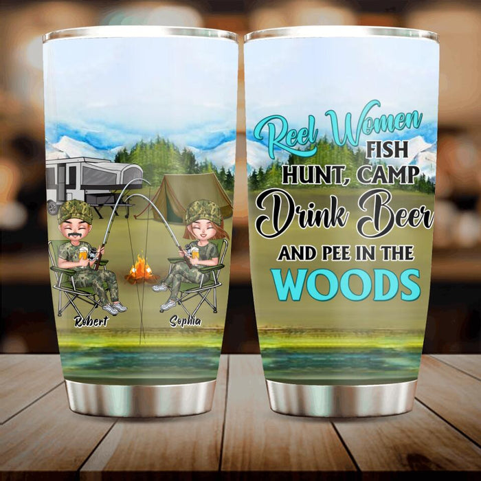 Custom Personalized Fishing Tumbler - Best Gift For Fishing Lovers - R —  CusGifts