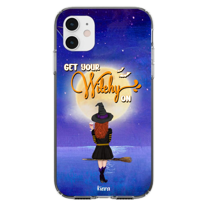 Custom Personalized Witchy Phone Case - Up to 4 Witches- Get Your Witchy On - Phone Case For iPhone, Samsung - OCEL9Z