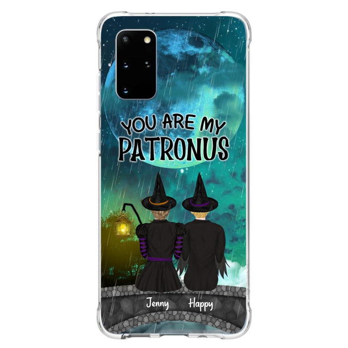 Personalized Witches Phone Case - Gift Idea For Best Friends with 2 Girls - You Are My Patronus