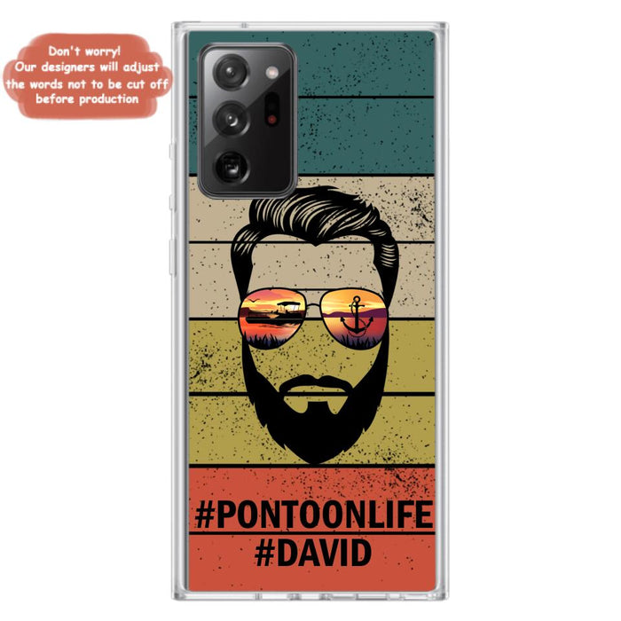 Custom Personalized Pontoonlife Phone Case - Best Gift for Dads - For iPhone And Samsung - NTQYR8