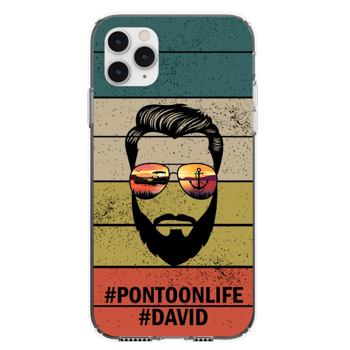 Custom Personalized Pontoonlife Phone Case - Best Gift for Dads - For iPhone And Samsung - NTQYR8