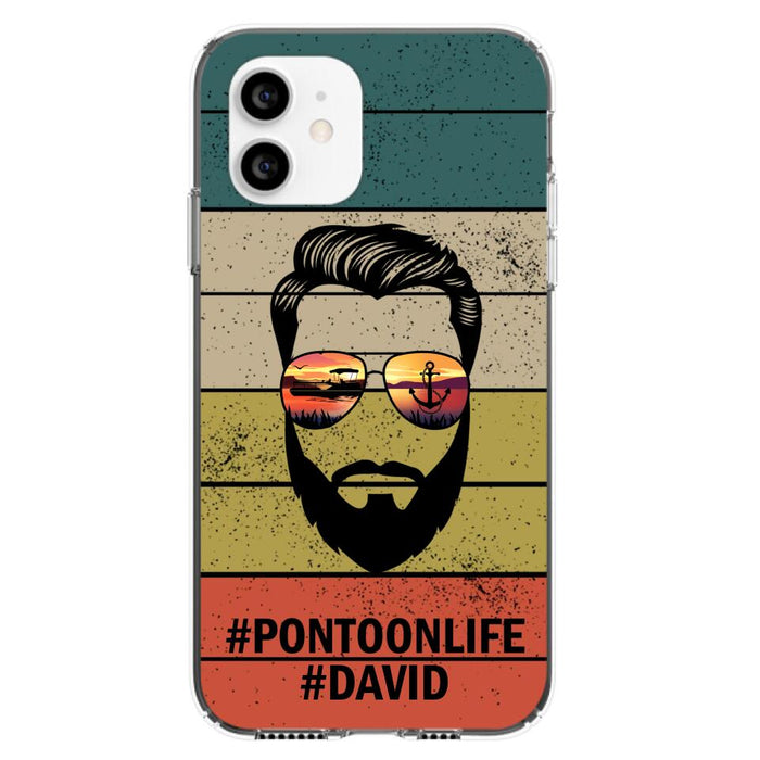 Custom Personalized Pontoonlife Phone Case - Best Gift for Dads - For iPhone And Samsung - NTQYR8