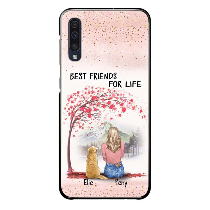Personalized Pet Mom Phone Case - Mom With Upto 5 Pets - Best Friends For Life