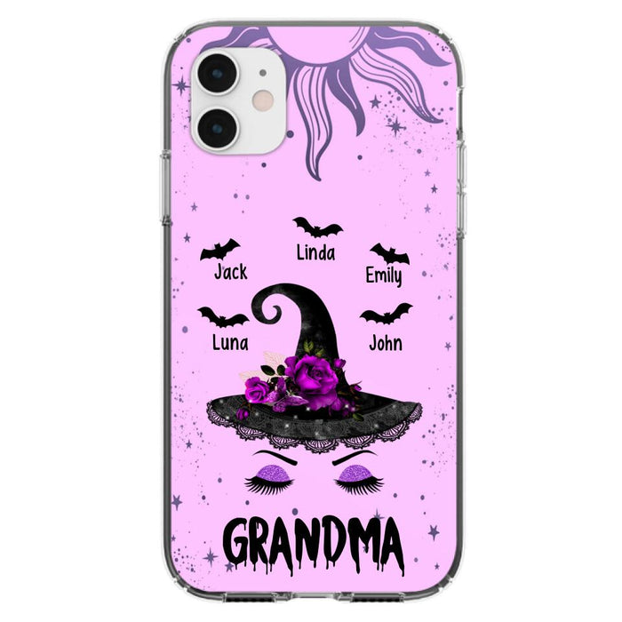 Personalized Grandma Witch Phone Case -
Upto 5 Kid's Name - Best Gift For Grandma- Grandma,Gigi,Nana,Mama,Gigi