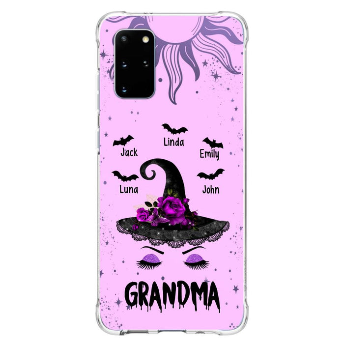Personalized Grandma Witch Phone Case -
Upto 5 Kid's Name - Best Gift For Grandma- Grandma,Gigi,Nana,Mama,Gigi