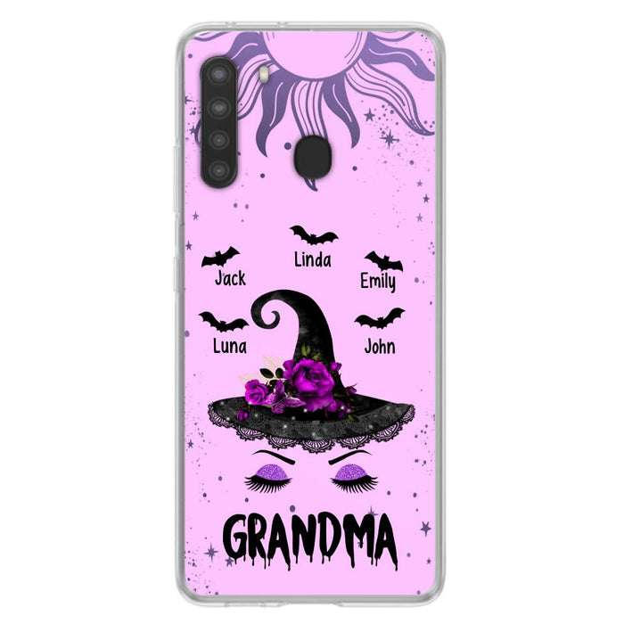 Personalized Grandma Witch Phone Case -
Upto 5 Kid's Name - Best Gift For Grandma- Grandma,Gigi,Nana,Mama,Gigi