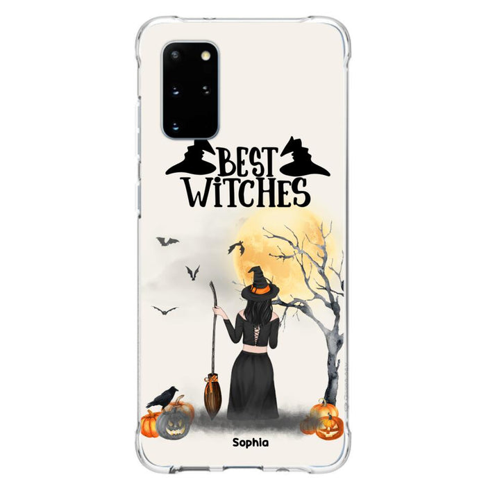 Custom Personalized Witchy Friends Phone Case - Gift For Best Friends with up to 3 Witches - Best Witches