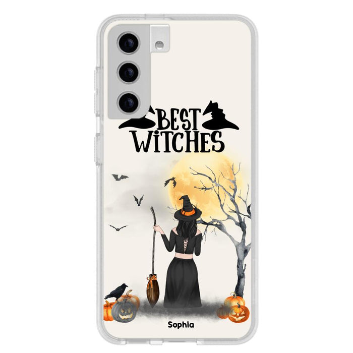 Custom Personalized Witchy Friends Phone Case - Gift For Best Friends with up to 3 Witches - Best Witches