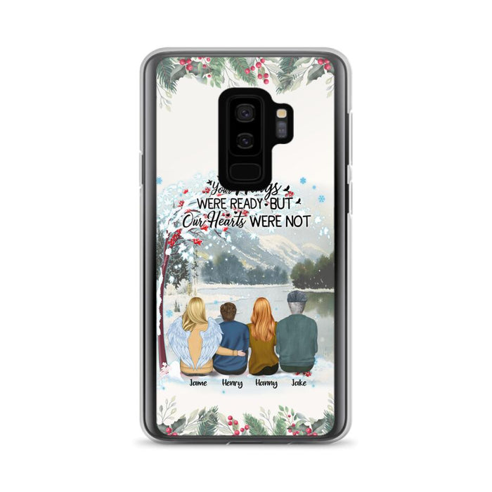 Custom Personalized Family Phone Case - Best Gift For Family - I Know Heaven Is A Beautiful Place Because They Have My Dad - Case For Iphone/Samsung