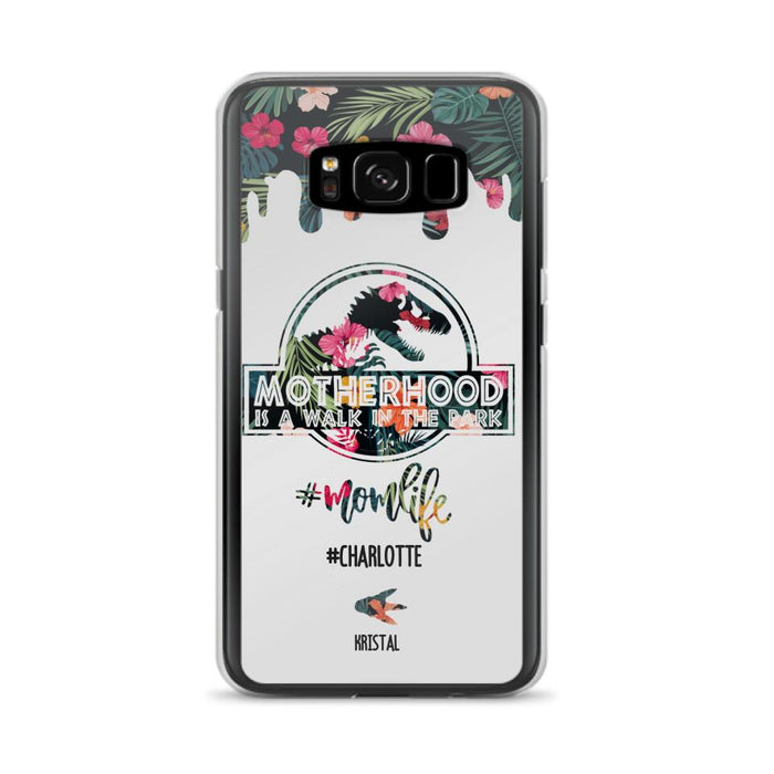 Custom Personalized Mama Dinosaur Phone Case - Best Gift For Mothers - For iPhone And Samsung Phone Case - 2QCGS1