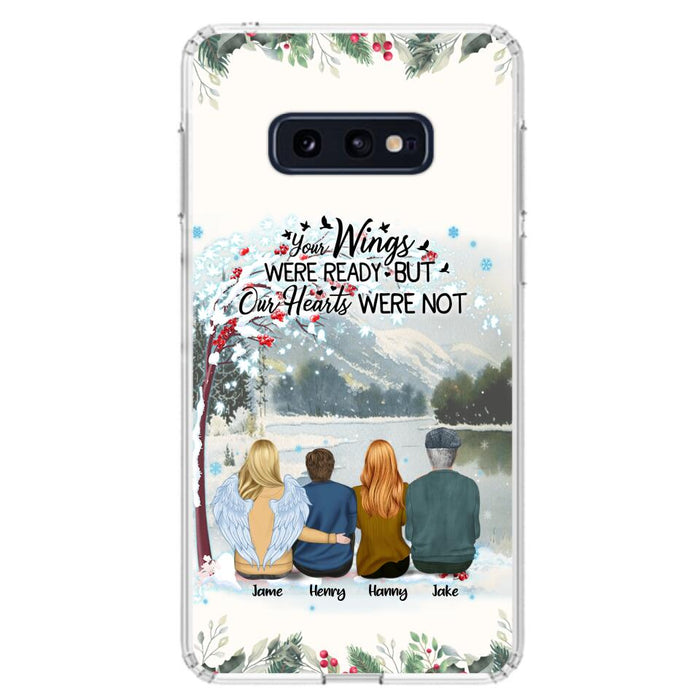 Custom Personalized Family Phone Case - Best Gift For Family - I Know Heaven Is A Beautiful Place Because They Have My Dad - Case For Iphone/Samsung