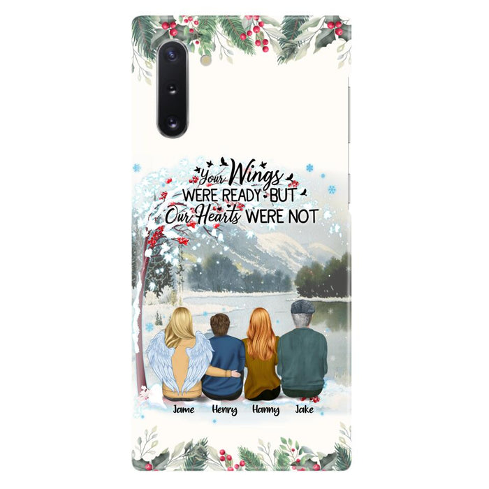 Custom Personalized Family Phone Case - Best Gift For Family - I Know Heaven Is A Beautiful Place Because They Have My Dad - Case For Iphone/Samsung