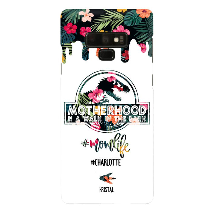 Custom Personalized Mama Dinosaur Phone Case - Best Gift For Mothers - For iPhone And Samsung Phone Case - 2QCGS1