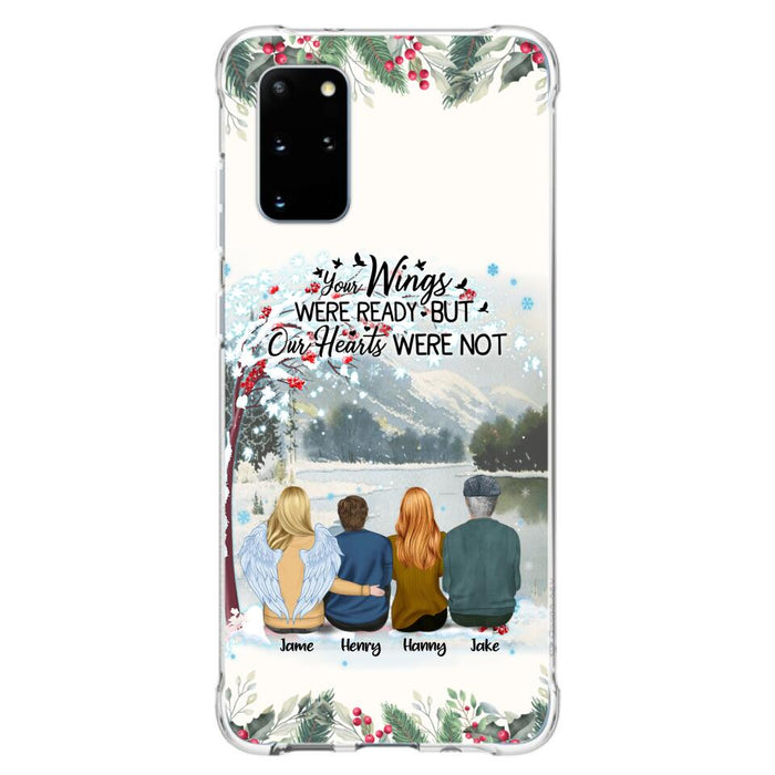 Custom Personalized Family Phone Case - Best Gift For Family - I Know Heaven Is A Beautiful Place Because They Have My Dad - Case For Iphone/Samsung