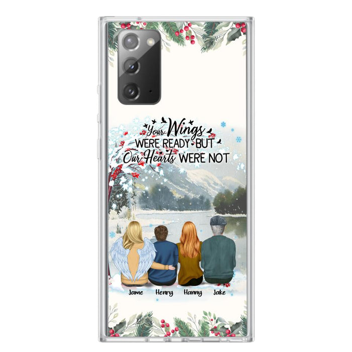 Custom Personalized Family Phone Case - Best Gift For Family - I Know Heaven Is A Beautiful Place Because They Have My Dad - Case For Iphone/Samsung