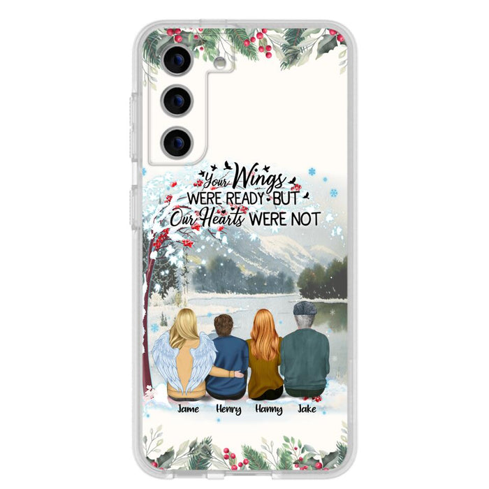 Custom Personalized Family Phone Case - Best Gift For Family - I Know Heaven Is A Beautiful Place Because They Have My Dad - Case For Iphone/Samsung