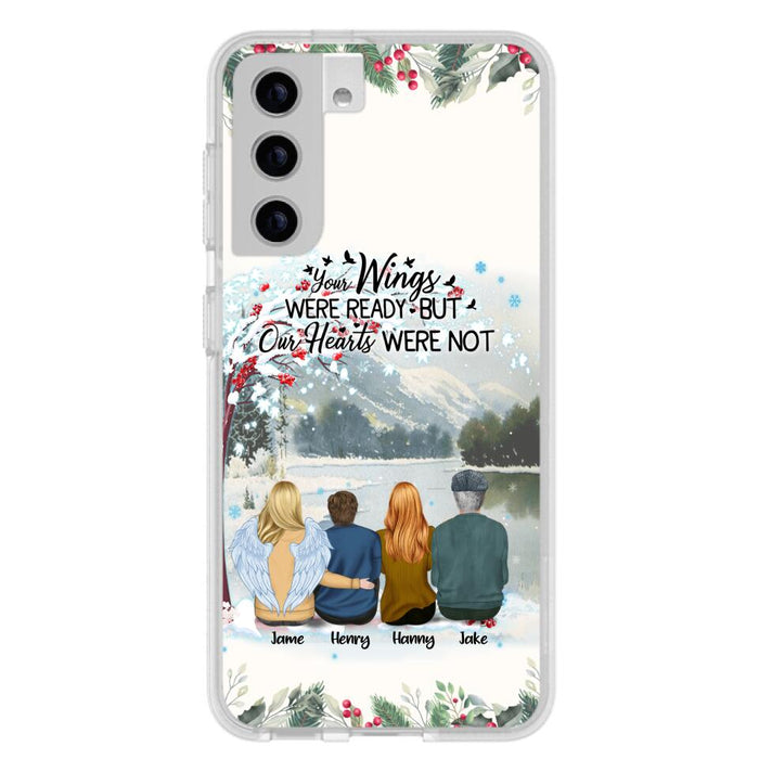 Custom Personalized Family Phone Case - Best Gift For Family - I Know Heaven Is A Beautiful Place Because They Have My Dad - Case For Iphone/Samsung