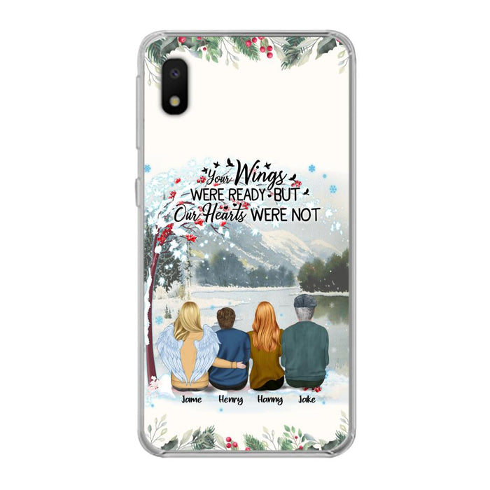 Custom Personalized Family Phone Case - Best Gift For Family - I Know Heaven Is A Beautiful Place Because They Have My Dad - Case For Iphone/Samsung