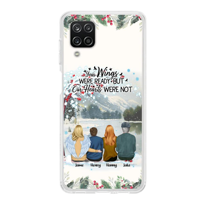 Custom Personalized Family Phone Case - Best Gift For Family - I Know Heaven Is A Beautiful Place Because They Have My Dad - Case For Iphone/Samsung