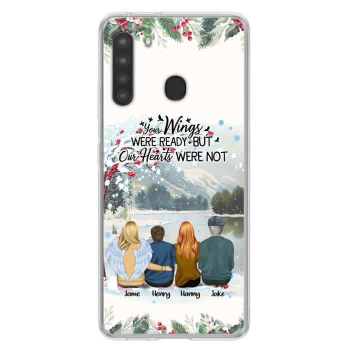 Custom Personalized Family Phone Case - Best Gift For Family - I Know Heaven Is A Beautiful Place Because They Have My Dad - Case For Iphone/Samsung