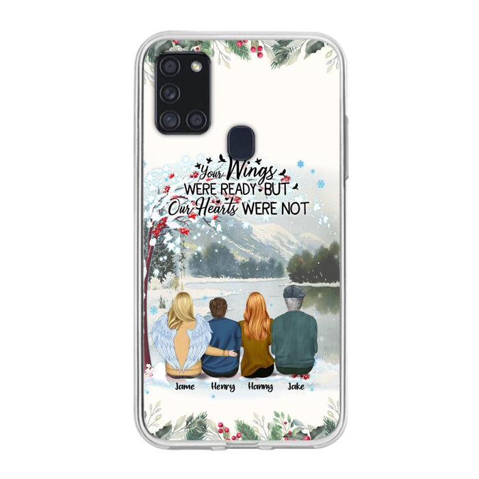 Custom Personalized Family Phone Case - Best Gift For Family - I Know Heaven Is A Beautiful Place Because They Have My Dad - Case For Iphone/Samsung