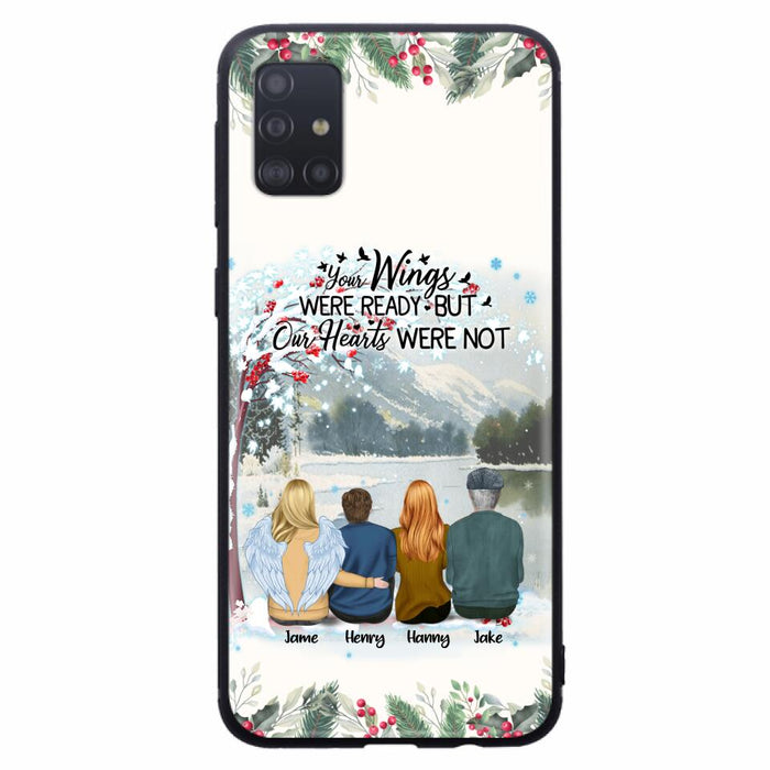 Custom Personalized Family Phone Case - Best Gift For Family - I Know Heaven Is A Beautiful Place Because They Have My Dad - Case For Iphone/Samsung