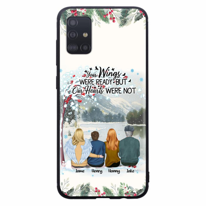 Custom Personalized Family Phone Case - Best Gift For Family - I Know Heaven Is A Beautiful Place Because They Have My Dad - Case For Iphone/Samsung