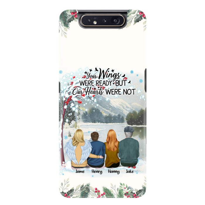 Custom Personalized Family Phone Case - Best Gift For Family - I Know Heaven Is A Beautiful Place Because They Have My Dad - Case For Iphone/Samsung