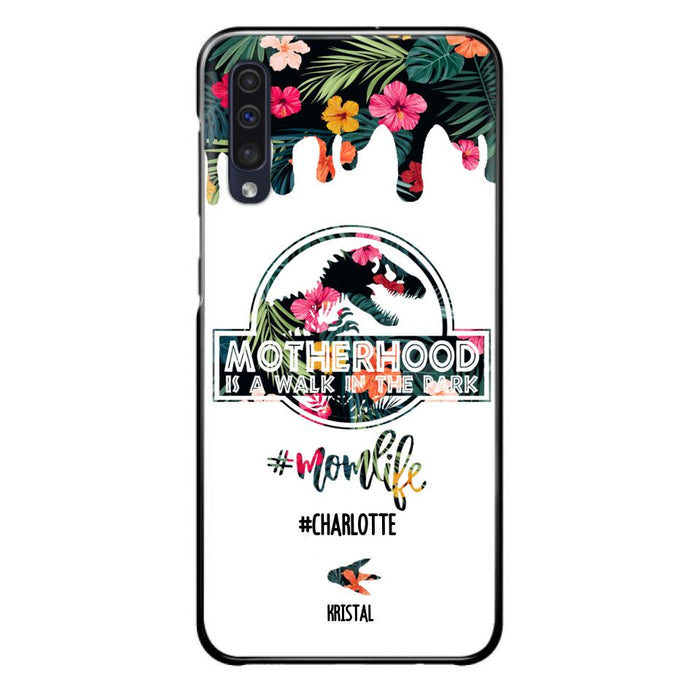 Custom Personalized Mama Dinosaur Phone Case - Best Gift For Mothers - For iPhone And Samsung Phone Case - 2QCGS1