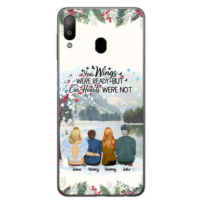 Custom Personalized Family Phone Case - Best Gift For Family - I Know Heaven Is A Beautiful Place Because They Have My Dad - Case For Iphone/Samsung