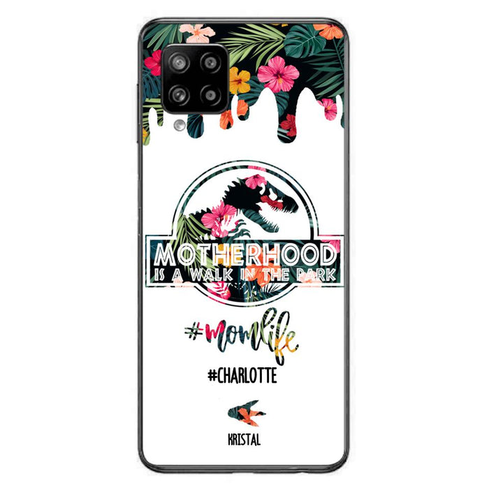 Custom Personalized Mama Dinosaur Phone Case - Best Gift For Mothers - For iPhone And Samsung Phone Case - 2QCGS1