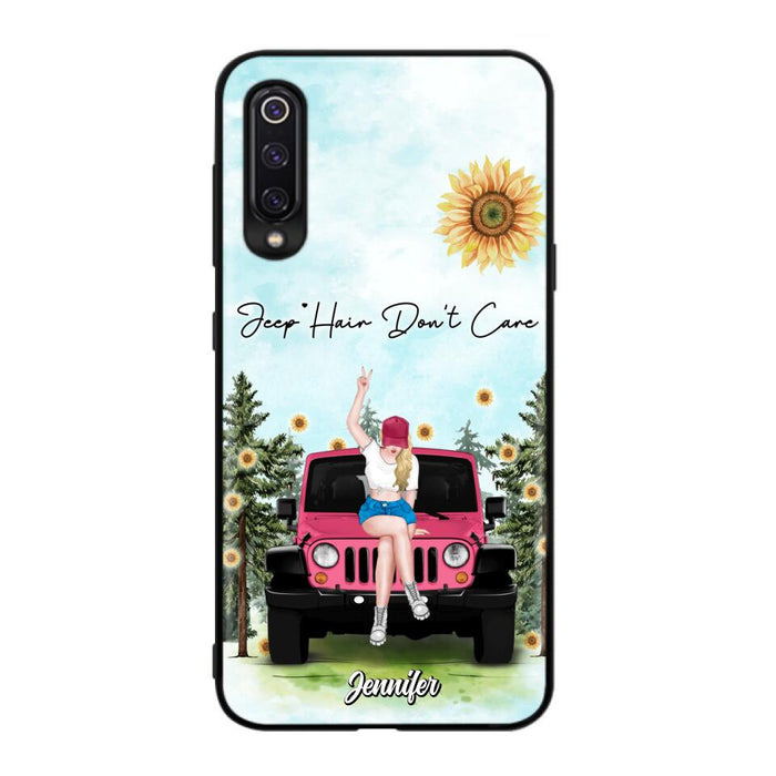 Custom Personalized Off-road Girl Phone Case For Xiaomi/ Oppo/ Huawei - Gift For Off-road Lovers