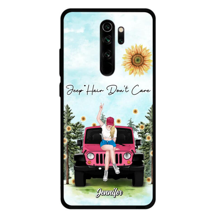 Custom Personalized Off-road Girl Phone Case For Xiaomi/ Oppo/ Huawei - Gift For Off-road Lovers