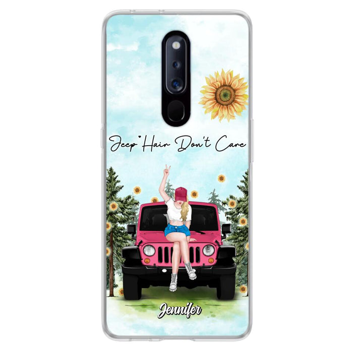 Custom Personalized Off-road Girl Phone Case For Xiaomi/ Oppo/ Huawei - Gift For Off-road Lovers