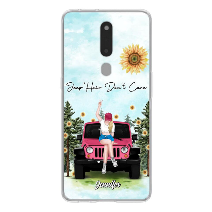 Custom Personalized Off-road Girl Phone Case For Xiaomi/ Oppo/ Huawei - Gift For Off-road Lovers